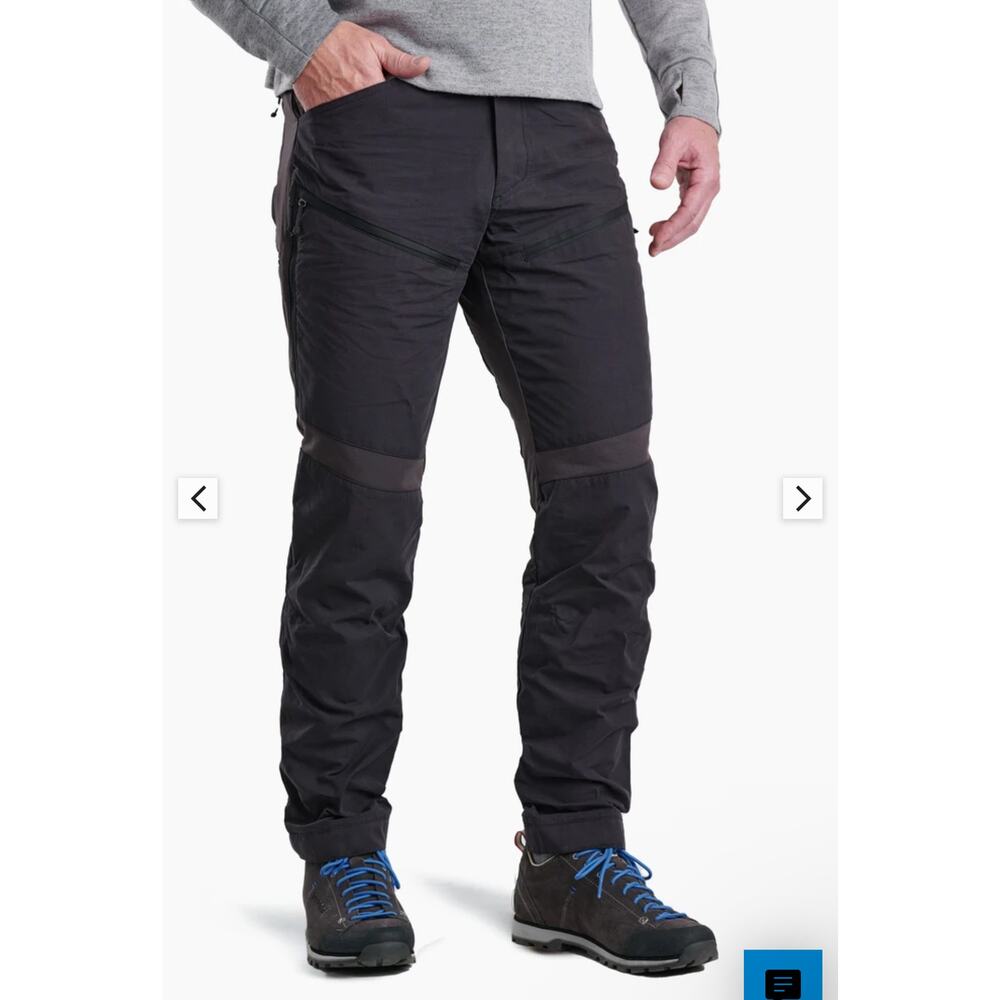 Kuhl Men's Black Convertible Chino Pants